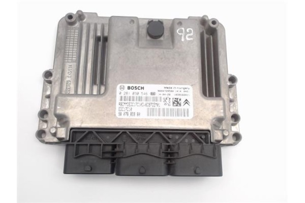 Recambio de centralita para peugeot 208 referencia OEM IAM 9807885980/1039S66021 0281030546/EDC17C10 