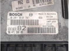 Recambio de centralita para peugeot 206 1.4 look referencia OEM IAM 9647158080/1039S00914 0281010707/EDC16C3 