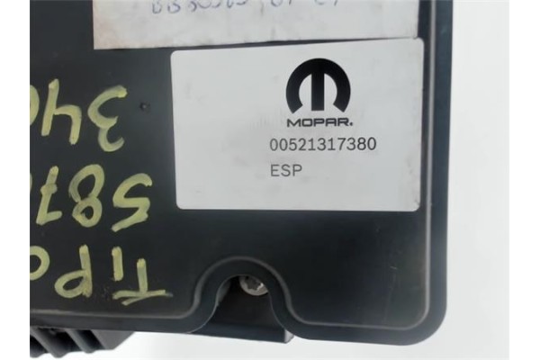 Recambio de nucleo abs para fiat ii tipo (356) berlina 1.3 easy referencia OEM IAM 0265292904 521317380 