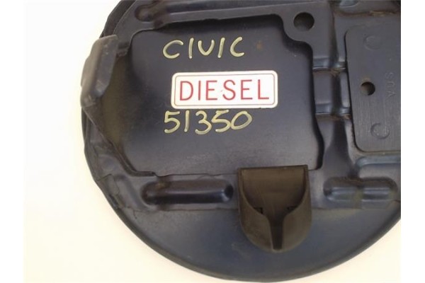 Recambio de tapa exterior combustible para honda civic vii 1.7 ctdi referencia OEM IAM 63910S5SE00ZZ  