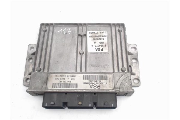 Recambio de centralita para citroen c2 1.4 collection referencia OEM IAM 9653106180/9642222380 84820V02/21584578-4 
