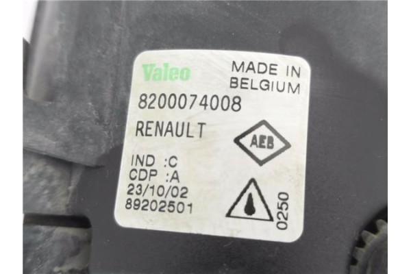 Recambio de faro antiniebla izquierdo para renault megane ii (bm0/1_, cm0/1_) 1.4 16v (bm0b, cm0b) referencia OEM IAM 8200007400