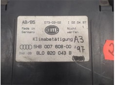 Recambio de mandos climatizador para audi a3 (8l) referencia OEM IAM (8L0820043D) (5HB007608-04) 