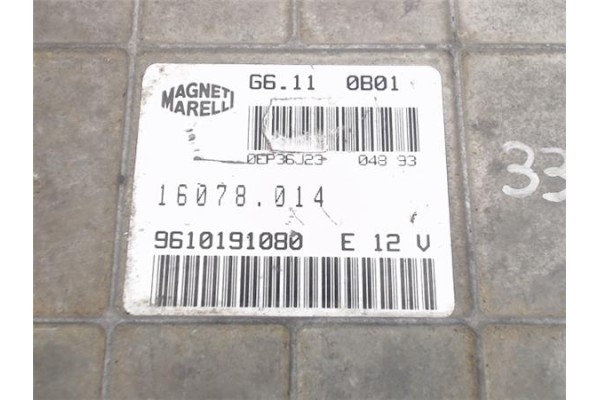 Recambio de centralita para peugeot 205 berlina 1.1 mito referencia OEM IAM (9610191080)  