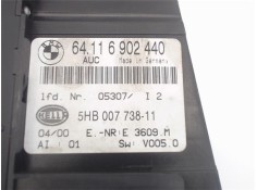 Recambio de mandos calefaccion / a.a. para bmw serie 3 coupe (e46) 2.0 320 ci referencia OEM IAM 64116902440 5HB00773811 