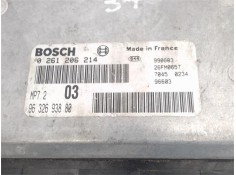 Recambio de centralita para peugeot 306 3/5 pt. / 4 pt. (s2) 1.6 boulebard referencia OEM IAM (9632693880) (0261206214) 