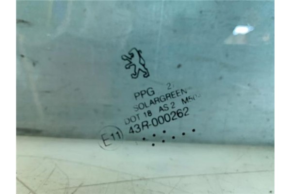 Recambio de luna puerta delantero derecha para peugeot 407 2.0 hdi 135 referencia OEM IAM 9202G3 43R000262 