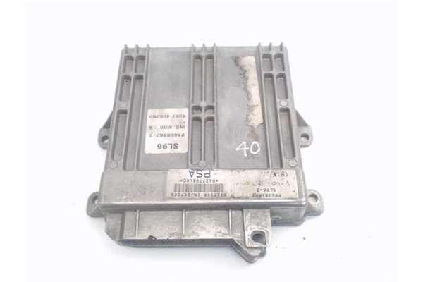 Recambio de centralita para peugeot 406 berlina (s1/s2) 2.0 sr pack referencia OEM IAM (9637798480)  