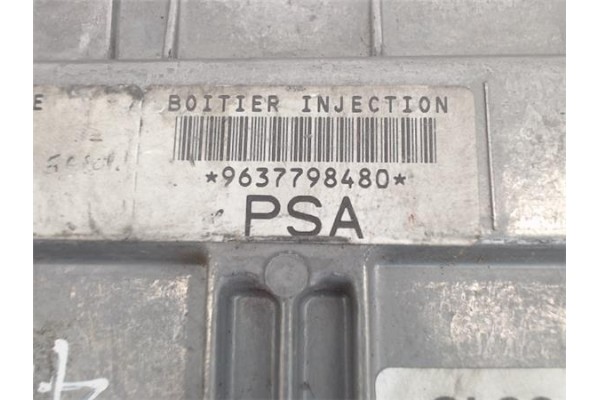 Recambio de centralita para peugeot 406 berlina (s1/s2) 2.0 sr pack referencia OEM IAM (9637798480)  