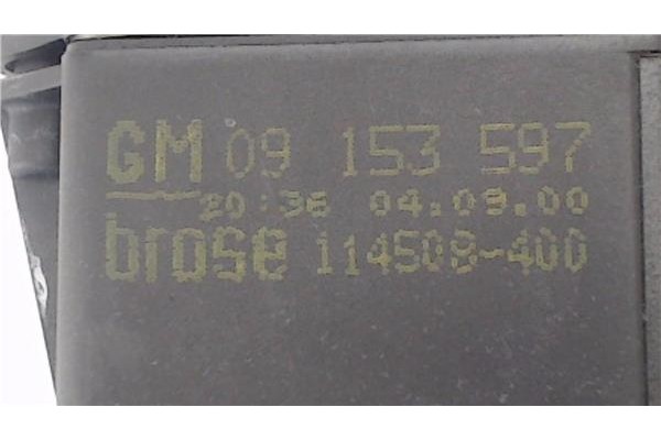 Recambio de mecanismo elevalunas delantero izquierdo para opel vectra b berlina 1.8 i 16v referencia OEM IAM 1207126  