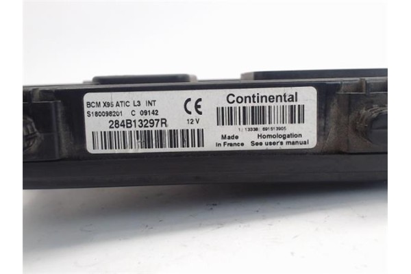 Recambio de centralita para renault scenic iii (jz) 1.5 bose edition referencia OEM IAM S180098201 284B13297R 
