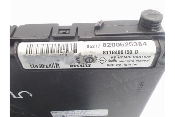 Recambio de centralita para renault megane ii berlina 5p 1.5 confort expression referencia OEM IAM 8200525384 S118400150D 