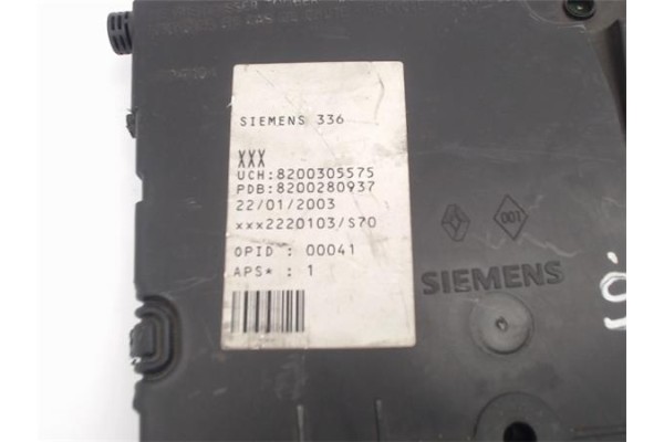 Recambio de centralita para renault megane ii berlina 5p 1.9 confort expression referencia OEM IAM (8200305575) (S118400200I) 