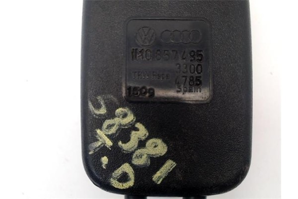 Recambio de anclaje cinturon trasero derecho para seat leon (1m1) 1.9 tdi referencia OEM IAM 1M0857495A 1M0857495 