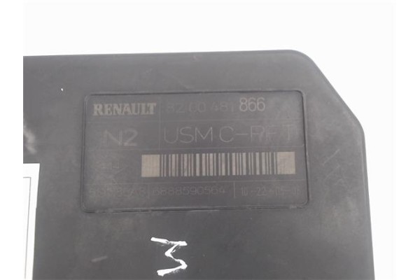 Recambio de caja fusibles/rele para renault megane ii grand tour referencia OEM IAM 8200481866J/USM C-PFT 5191580A8/6888590564 