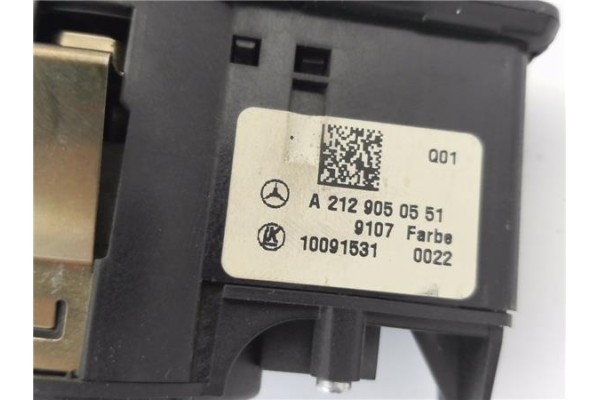 Recambio de mando de luces para mercedes-benz clase b (bm 246) 1.8 b 200 cdi (246.201) referencia OEM IAM A2129050551  