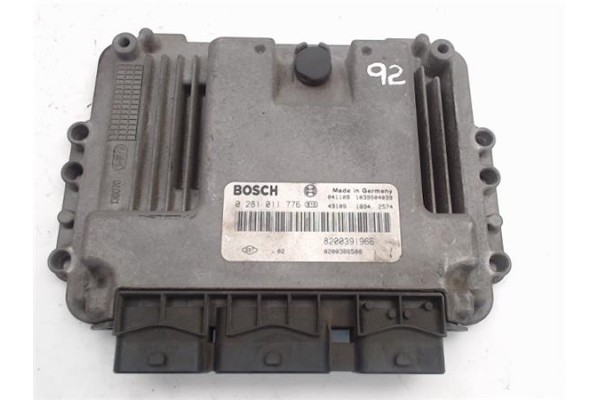 Recambio de centralita para renault scenic ii (jm) 1.9 emotion referencia OEM IAM 8200391966 8200386508/0281011776 