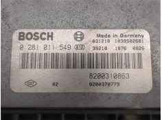 Recambio de centralita para renault scenic ii (jm) 1.9 emotion referencia OEM IAM 8200310863/8200370779 0281011549 