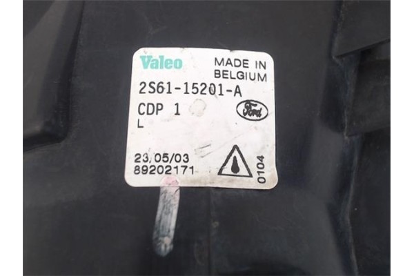 Recambio de faro antiniebla izquierdo para ford fiesta (cbk) referencia OEM IAM 2S6115201A 89202171 