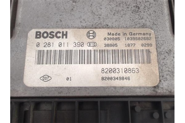 Recambio de centralita para renault scenic ii (jm) 1.9 emotion plus referencia OEM IAM 8200310863/1039S02682 8200349846/02810113