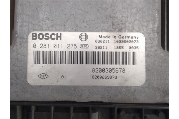 Recambio de centralita para renault megane ii berlina 5p 1.9 confort expression referencia OEM IAM 8200305678/1039S02073 8200269