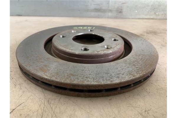 Recambio de disco freno delantero derecho para citroen berlingo 1.9 d (mfwjz) referencia OEM IAM 4246R4  