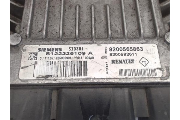 Recambio de centralita para renault megane ii berlina 5p 1.5 business referencia OEM IAM (8200565863) (8200592611) (SID301) (S12