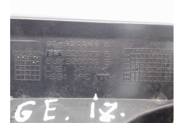 Recambio de piloto trasero izquierdo para dodge caliber (pm) referencia OEM IAM D0N990263B 320077B 