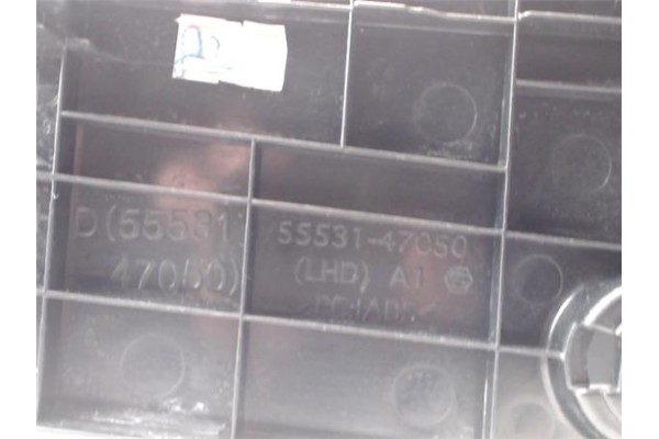 Recambio de tapa guantera para toyota prius (nhw20) híbrido basis referencia OEM IAM 5553147050  