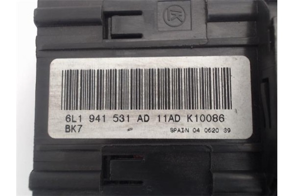 Recambio de mando de luces para seat ibiza (6l1) referencia OEM IAM 6L1941531AD  