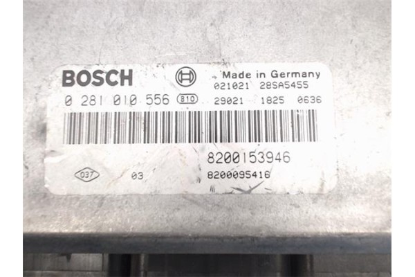 Recambio de centralita para renault laguna ii (bg0) 1.9 initiale referencia OEM IAM 8200153946/28SA5455 0281010556/8200095416 