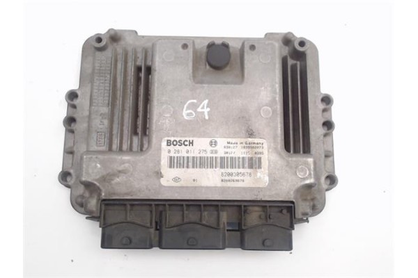 Recambio de centralita para renault megane ii berlina 5p 1.9 extreme referencia OEM IAM 8200305678/1039S02073 0281011275/030127 