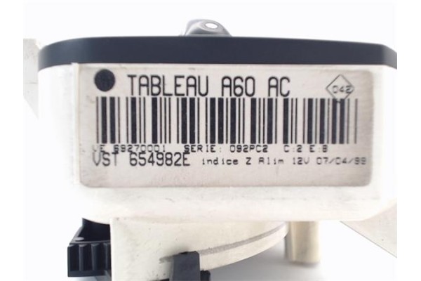 Recambio de mandos calefaccion / a.a. para renault clio ii fase i (b/cb0) 1.2 (b/cb0f, b/cb0a, b/cb10, b/cb1k, b/cb2d, b/cb2h) r