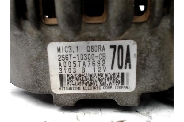 Recambio de alternador para ford fiesta v (jh_, jd_) 1.4 16v referencia OEM IAM A005TA7792 2S6T10300DB  Recambio de alternador para ford fiesta v (jh_, jd_) 1.4 16v referencia OEM IAM A005TA7792 2S6T10300DB