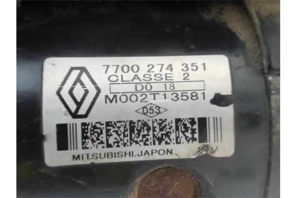 Recambio de motor arranque para renault clio ii fase i (b/cb0) 1.4 alize referencia OEM IAM 7700274351  7700273783 , RENAULT | 7