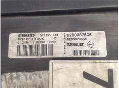Recambio de centralita para renault scenic i (ja...) 1.6 16v fairway referencia OEM IAM (8200057536) (8200029658) (S110114000) (