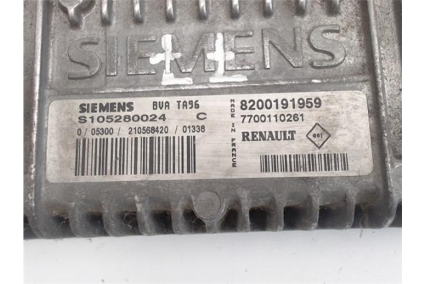 Recambio de centralita para renault scenic i (ja...) referencia OEM IAM (8200191959) (7700110261) (S105280024C) 