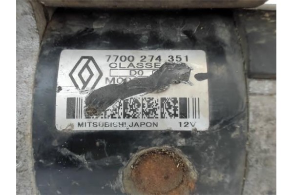 Recambio de motor arranque para renault clio ii fase i (b/cb0) 1.4 alize referencia OEM IAM 7700274351  