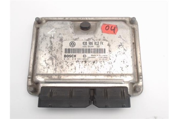 Recambio de centralita para seat leon (1m1) 1.9 sport f.r. 4x4 referencia OEM IAM (038906012FK) (0281010683) 