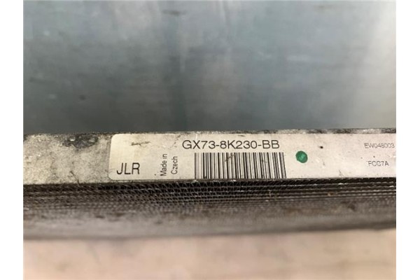 Recambio de radiador para jaguar f-pace 2.0 r-sport awd referencia OEM IAM GX738K230BB  