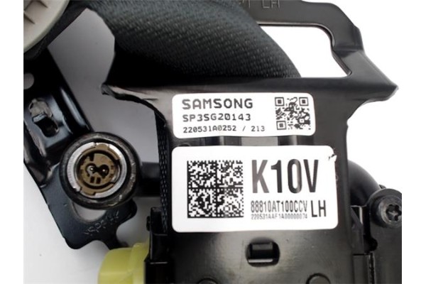 Recambio de cinturon seguridad trasero izquierdo para kia niro () híbrido vision referencia OEM IAM 89870AT200CCV  
