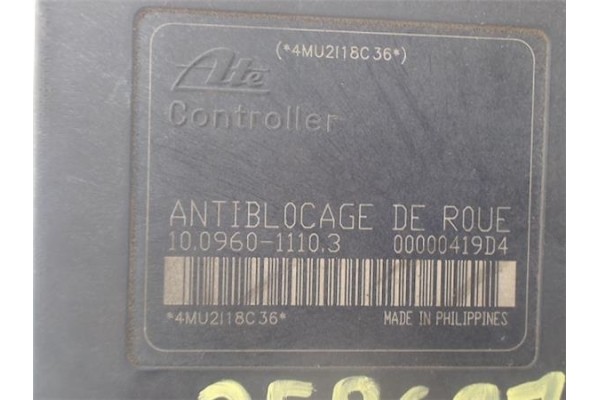 Recambio de nucleo abs para citroen c5 berlina 1.8 16v (dc6fzb, dc6fze) referencia OEM IAM 454154 10096011103 