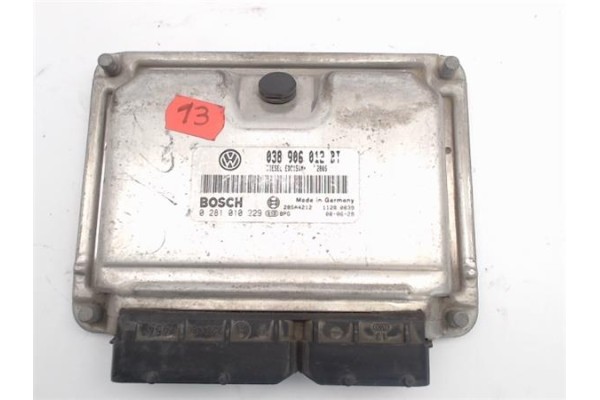 Recambio de centralita para seat leon (1m1) 1.9 stella referencia OEM IAM (038906012BT) (0281010229) 