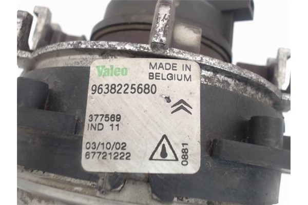 Recambio de faro antiniebla derecho para citroen berlingo referencia OEM IAM 9638225680 67721222 