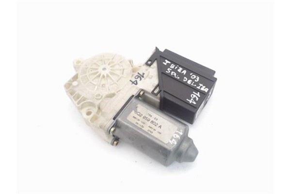 Recambio de motor elevalunas delantero izquierdo para seat ibiza (6l1) referencia OEM IAM (6Q2959802A) (104379-101) 6Q2959802A ,