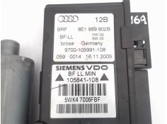 Recambio de motor elevalunas delantero derecho para audi a4 berlina (8e) referencia OEM IAM 8E1959802B (105841-108) (5WK47006FBF