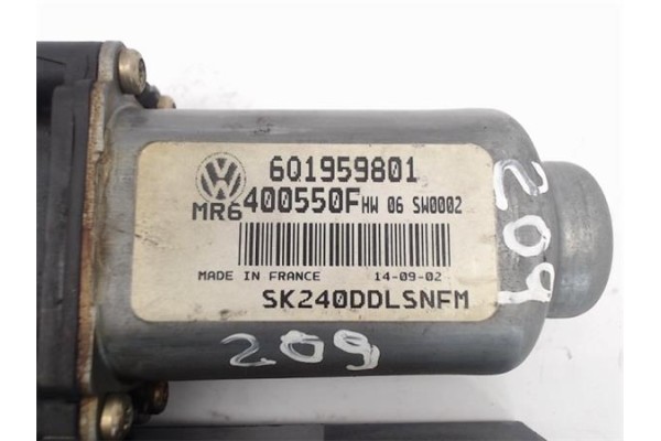 Recambio de motor elevalunas delantero derecho para skoda fabia (6y2/6y3) referencia OEM IAM 6Q1959801/SK240DDLSNFM 400550F/SW00