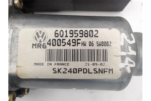 Recambio de motor elevalunas delantero derecho para skoda fabia (6y2/6y3) referencia OEM IAM 6Q1959802 SW0002/SK240PDLSNFM 