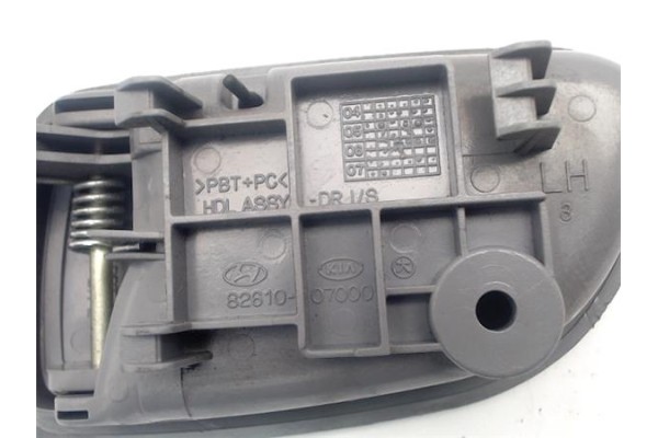 Recambio de manilla int. puerta delantero izquierda para kia picanto (sa) 1.1 referencia OEM IAM 8261007000 8261007000NL 