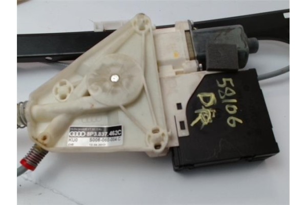 Recambio de mecanismo elevalunas delantero derecho para audi a3 (8p1) 2.0 tdi 16v referencia OEM IAM 8P0959802A S006060014 